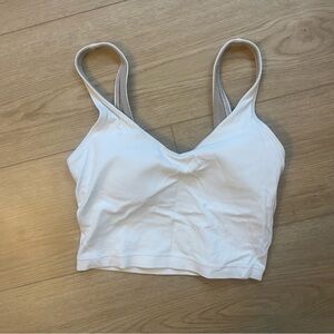 White lululemon align tank
